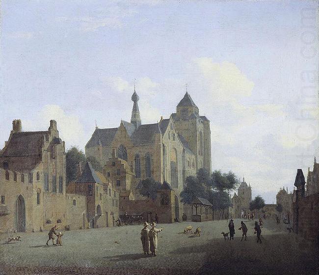 The church at Veere, Jan van der Heyden